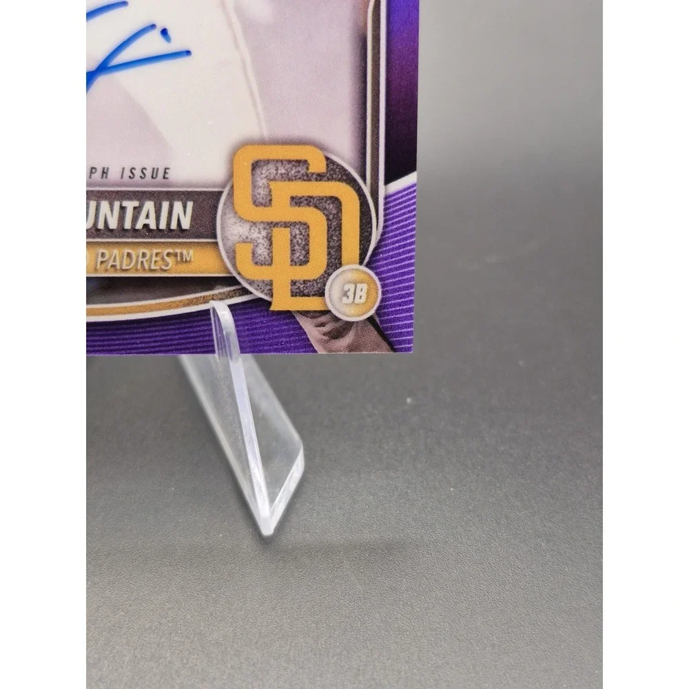 2025 Bowman Chrome Kale Fountain #CPA-KFO 1st Bowman True‎ Purple Auto /250 (AU)